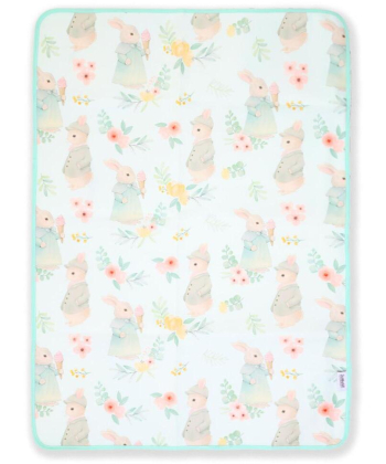 Jungle vodootporna navlaka sa lastišom za dušek 60x120 cm Zeke zelena