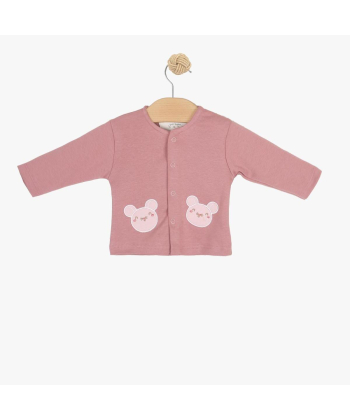 Just Kiddin Baby Hugs Love Fun jakna za devojčice veličina 62 Roze - 18001772