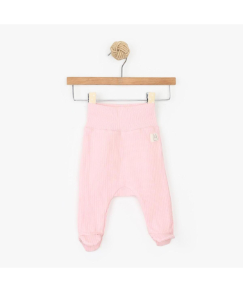 Just Kiddin Organic pantalonice sa stopicama za devojčice 0-3 meseca Rose - 18001172