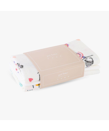 Just kiddin tetra pelene za bebe 80x80 cm 3 komada Girls