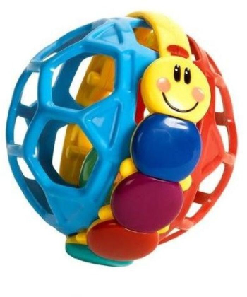Kids II lopta za bebe Bendy Ball Rattle Toy 3m+ SKU30974