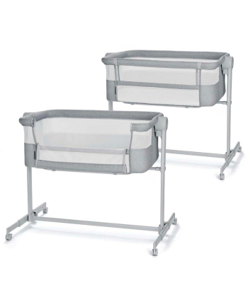 Kindekraft Neste Up 2 kolevka za bebe Full Light Grey