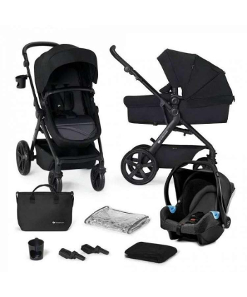 Kinderkraft A-Tour kolica za bebe 3 U 1 Mink pro Black