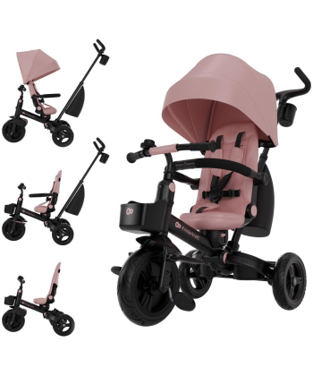 Kinderkraft Aveo 2 Plus tricikl za decu 2 u 1 Pink