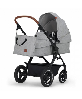 Kinderkraft B-Tour kolica za bebe 3 U 1 Light Grey