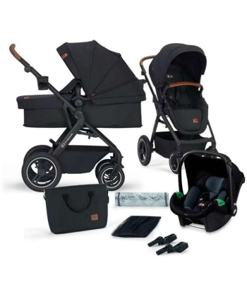 Kinderkraft B-Tour kolica za bebe 3 U 1 Pro Black