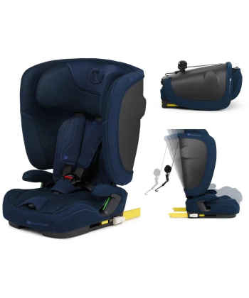 Kinderkraft Fix2Go i-Size auto sedište za decu 76-150cm Navy