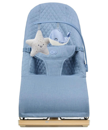 Kinderkraft Mimi ležaljka za bebu do 9 kg Nordic Breeze