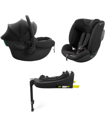 Kinderkraft set auto sedišta i-Lite i-Fix Endura Safe sa isofix bazom 40-150cm Black