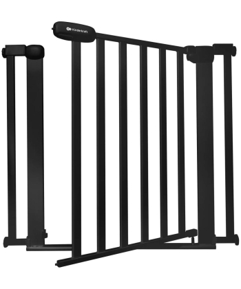 Kinderkraft zaštitna ogradica za vrata Lock&Go Black
