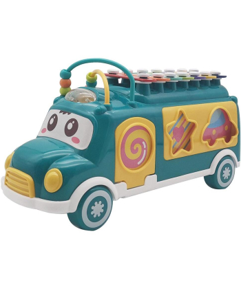 Ksilofon za decu Autobus plavi - 32749.1