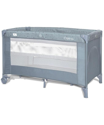 Lorelli Carina prenosivi krevetac za bebe 2 nivoa Blue Stars