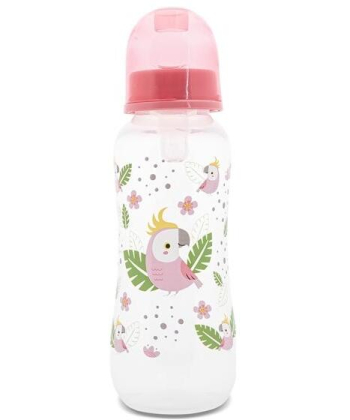 Lorelli Easy Grip flašica za bebe 250ml - Shell Pink