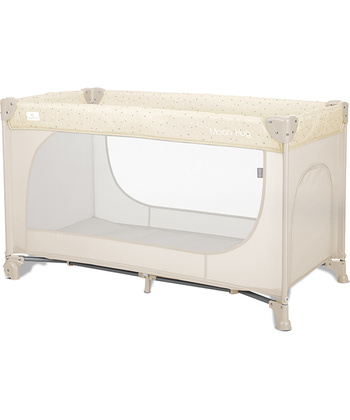 Lorelli Moon Hug one tuch fold prenosivi krevetac za bebe 1 Nivo Beige