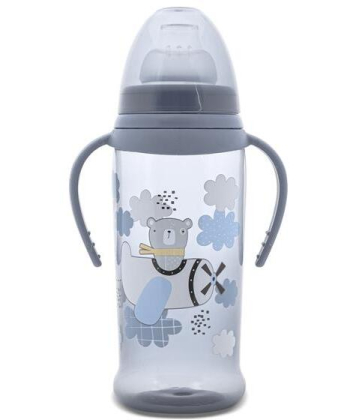 Lorelli My Friend flašica sa mekanim kljunom i ručkama 350ml - Cameo Blue