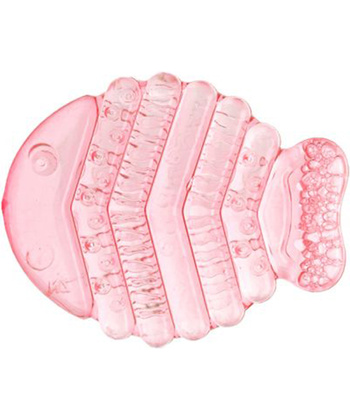 Lorelli vodena glodalica za bebe 3m+ Fish Aqua Shell Pink