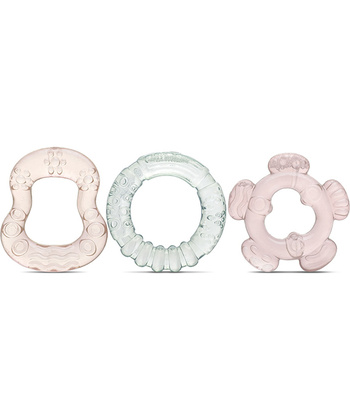 Lorelli za bebe glodalica Iceberg Green Mellow Rose 3kom