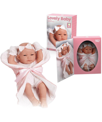 Lovely Baby lutka za bebe roze 38cm - 1042395