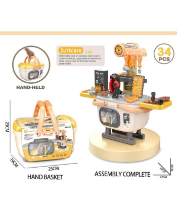 Merx igračka za decu set alata 34 elemenata - A072751