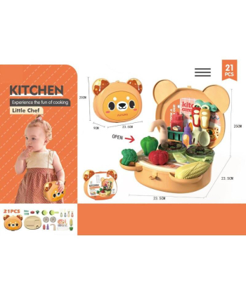 Merx igračka za devojčice kuhinja set 21 element - A063923