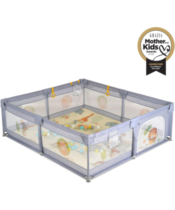 Moni GameZone ogradica za igru dece 150x200x64cm Grey