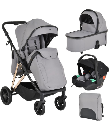 Moni Merci kolica za bebe 3 u 1 Grey