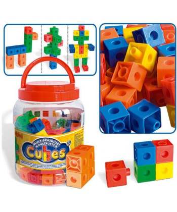 Pertini Konstruktor multispajajuće kocke u tegli igračke za decu - 12088