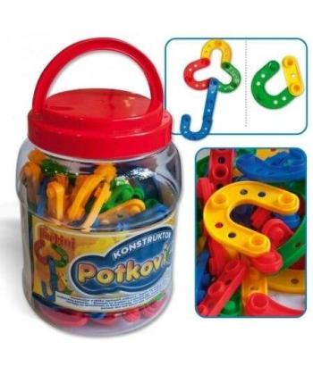 Pertini konstruktor potkovice u tegli 120 elemenata 1015068