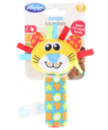 Playgro plišana zvečka za bebe Lav A072982