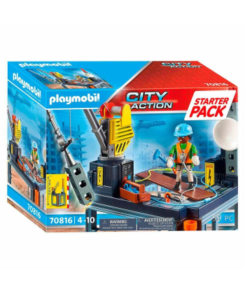 Playmobil igračka za dečake City Action Gradilište 59 elemenata - 34289