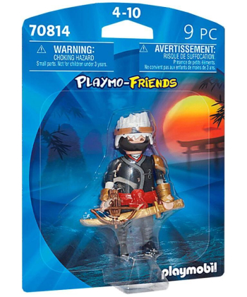 Playmobil igračka za dečake Playmo Friends Nindža 9 elemenata - 34313