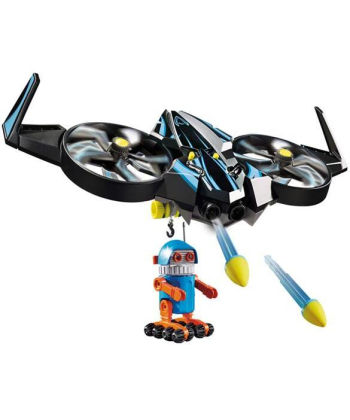 Playmobil igračka za decu Movie Robotitron sa dronom 18 elemenata - 20841