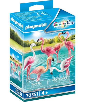 Playmobil igračka za devojčicu Family Fun Flamingosi 12 elemenata - 23900