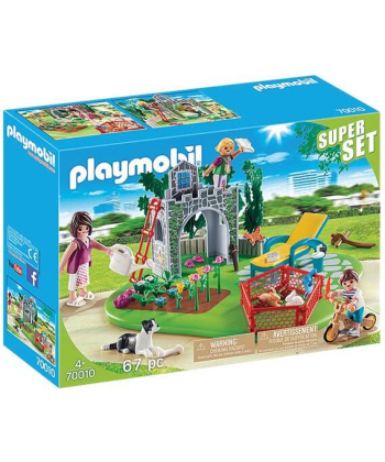 Playmobil set za igru dece Super Set Bašta 67 elemenata - 23191