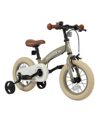 Qplay Miniby 12inch 3 u 1 bicikl za decu do 20 kg Green - 41312186
