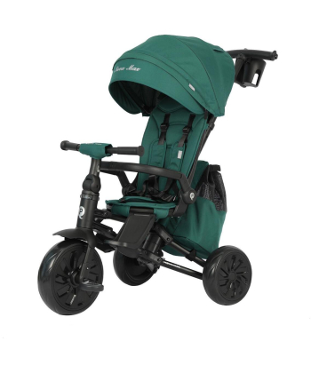 QPlay Nova Max tricikl za decu do 25 kg Green