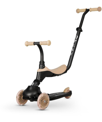 Qplay Sema Evo trotinet za decu 6 u 1 do 50 kg Black&Beige - 41312175