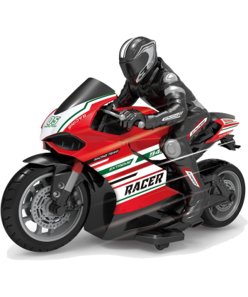 R/C Motor na baterije 1:10 igračka za decu - crveni - 24840
