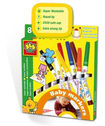 Ses Creative Bebi markeri 8 komada - 7837
