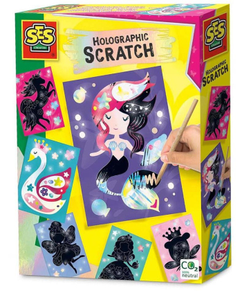 Ses Creative set za decu Ogrebi sliku vile - 1036041