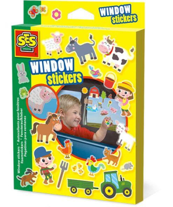 Ses Creative Stikeri za decu za prozore Farma - 19529