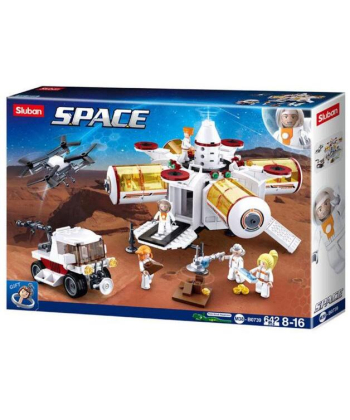 Sluban kocke za decu Svemirska baza 642 kom - A035080