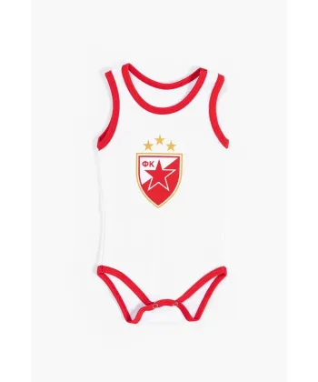 Stefan atlet bodić za bebe Basic Crvena Zvezda veličina 62