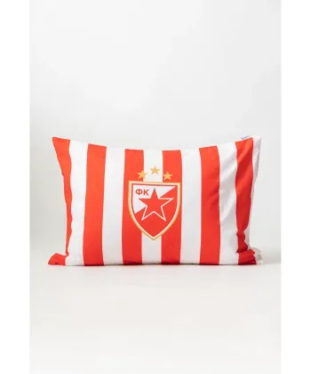 STEFAN jastučnica 50x70 - Crvena Zvezda crvene pruge