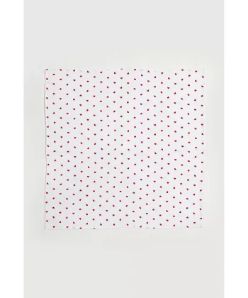 STEFAN muslin pelena za bebe 80x80cm - Crveno Srce