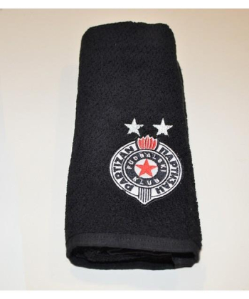 STEFAN peškir Partizan 50x90 Crni