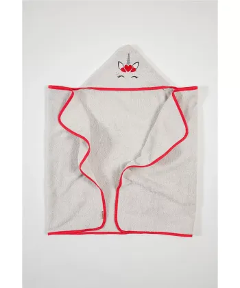 STEFAN peškir za bebe sa kapuljačom Meda 60x120cm Jednorog