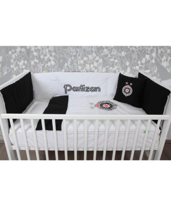 STEFAN posteljina za bebe 7 delni Partizan