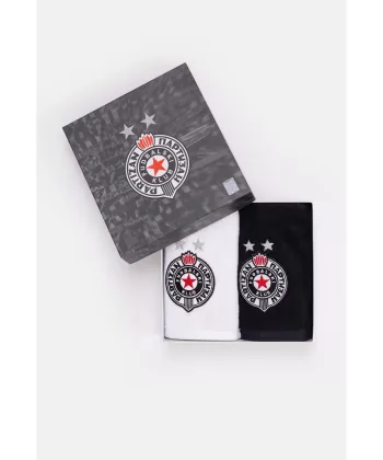 Stefan set peškira za decu FK Partizan 50x90cm 2 komada