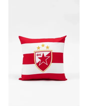 STEFAN ukrasni jastuk Crvena Zvezda 45x45 cm - pruge